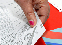 Azerbaijani parliamentary election kicks off. Baku, Azerbaijan, Nov.01, 2015